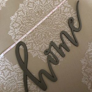 Magnolia Market metal script expressions